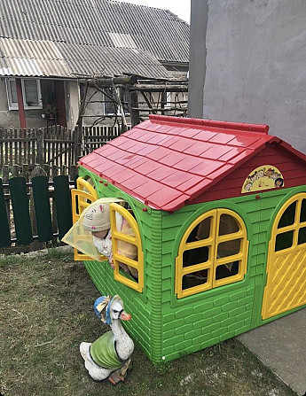 Дитячий ігровий пластиковий будиночок зі шторками Doloni для дітей Київ - фото 7