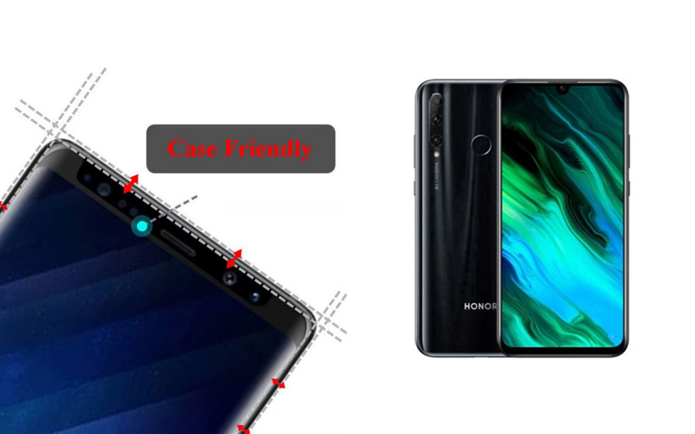 Захисне скло HyperGlass Pro для Honor 20E, 20i – максимальна чутливість та захист Київ - фото 4