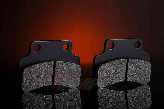 Колодки тормозные (диск) мопед Актив (желтые) Мукачево