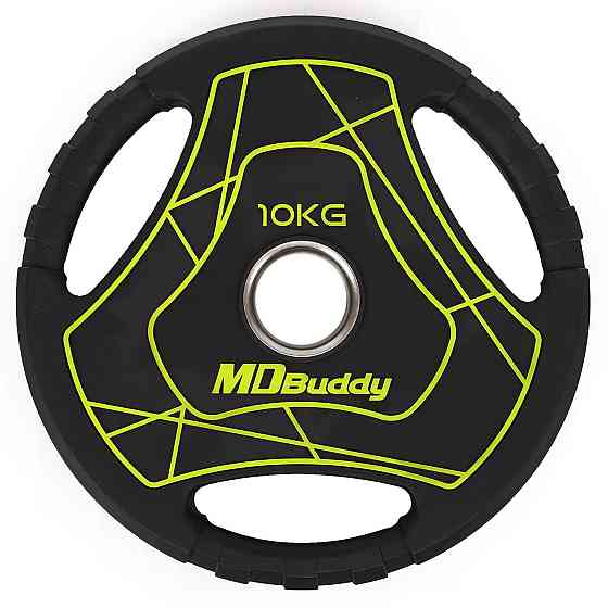 Диск поліуретановий 10 кг 51 мм MD Buddy-9647-10 Київ