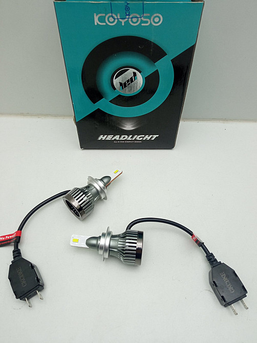Світлодіодні лампи для фар KOYOSO H7 100W Луцк - изображение 1