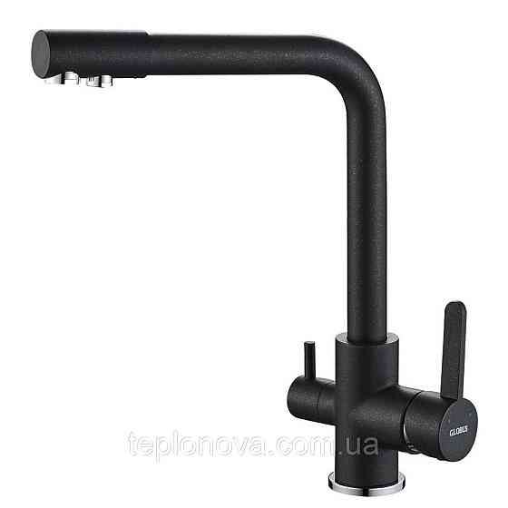 Змішувач для кухні під осмос Globus Lux LAZER GLLR-0444-1-ONIX Чернівці