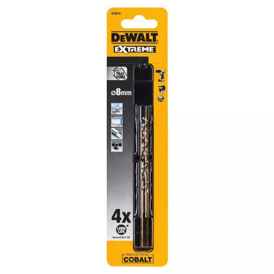 Сверло DeWALT EXTREME INDUSTRIAL COBALT HSS-CO, 8 х 117 х 72 мм (DT4912) Винница - изображение 3