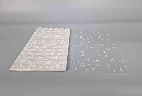 Пакет із малюнком для пакування подарунків (20*35) No383 (3) (ажурний) "Ромашка" (100 шт.) Харків