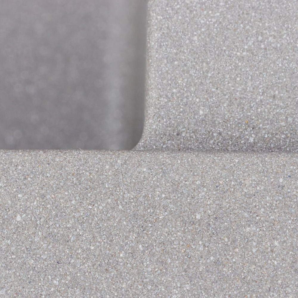 VALESO Гранітна мийка для кухні VALESO SOLID 7843 матова Сірий мусон Коломыя - изображение 15