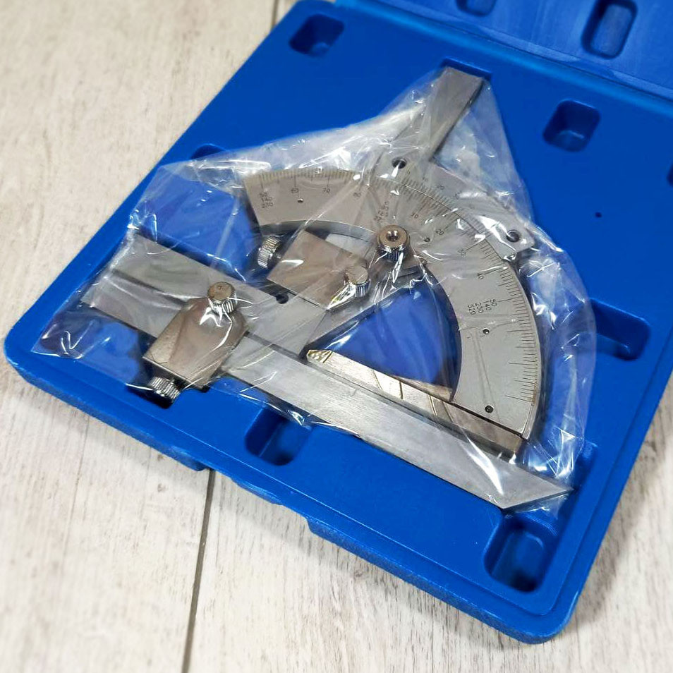 Кутомір універсальний УН-127 тип 2-2 — точний вимірювальний інструмент для заміру кутів по металу та дереву. Харків - фото 2