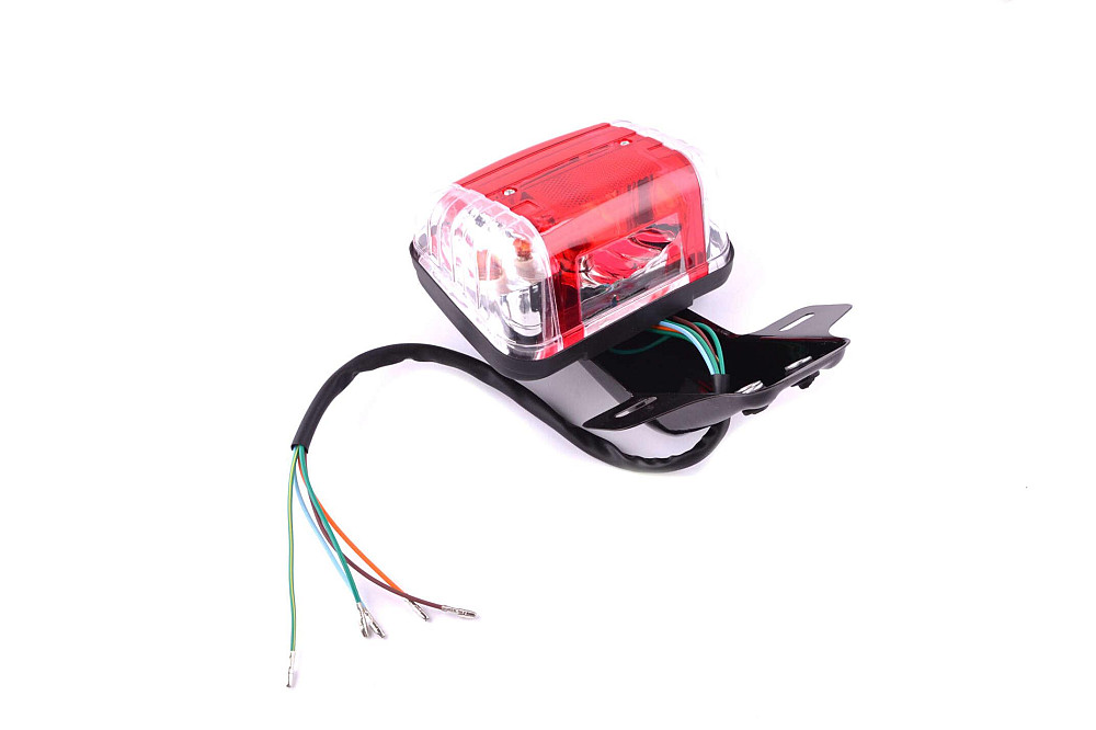 Стоп-сигнал (у зборі) Delta (білі повороти) EVO Київ - фото 1