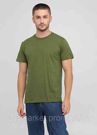 Футболка базова Stedman Classic-T Unisex  чоловіча оливкова (ST2000-HGR) Київ
