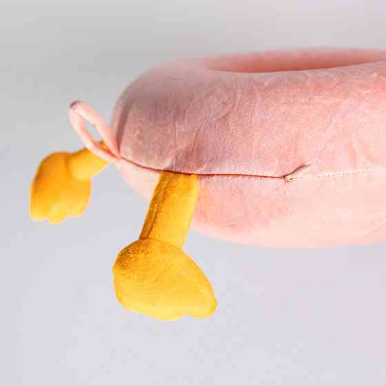 Подушка для шиї Duck U-подібна рожева HP-56-4P Коломия