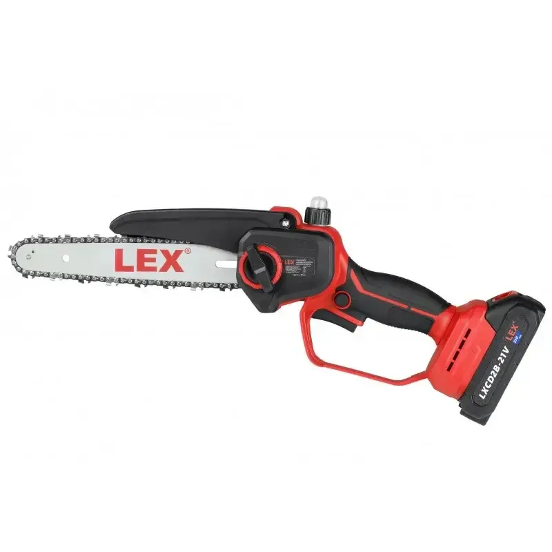Пила акумуляторна ланцюгова LEX LXCMCS8-21V – 21В, Чехія Львів - фото 1