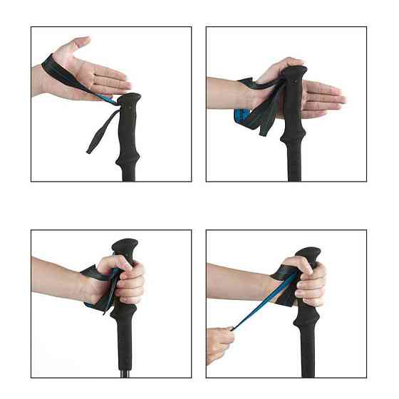 Трекінгова палиця Naturehike ST08 NH18D020-Z (110 см) Бордова Київ