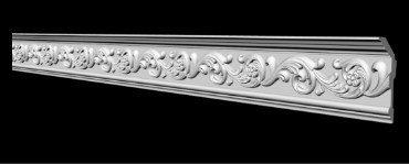 Потолочный плинтус 2м   GP-63   138х59 mm для натяжных потолков Днепр - изображение 1