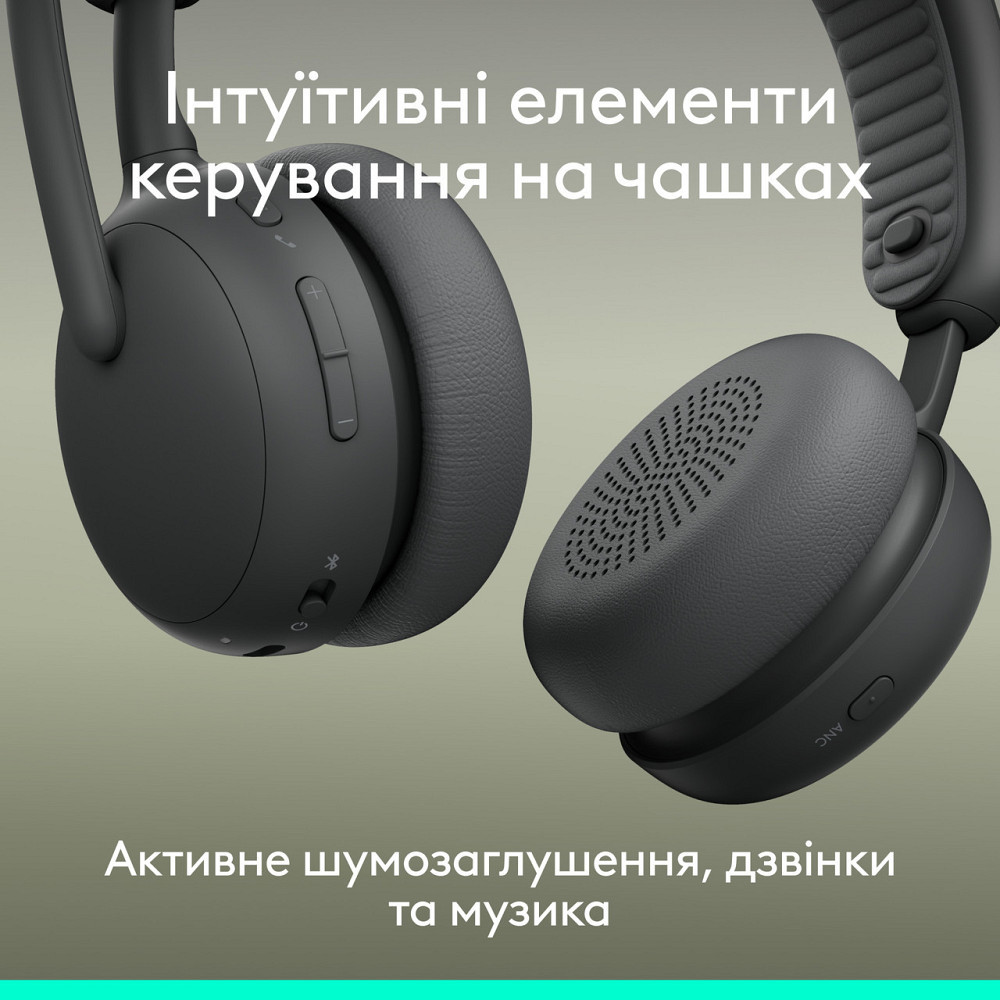 Bluetooth-гарнітура Logitech Zone Wireless 2 ES Graphite (981-001503) ( 19064 ) Харьков - изображение 19