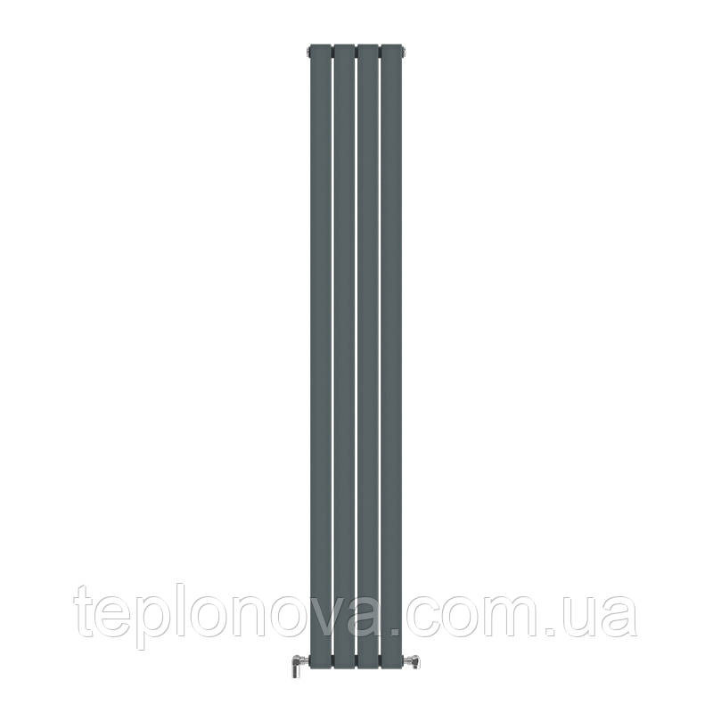 Дизайнерский радиатор 1800/272 (мм) антрацит IDEALE VITTORIA (боковое подключение) 12 4/1800/272 Черновцы - изображение 1