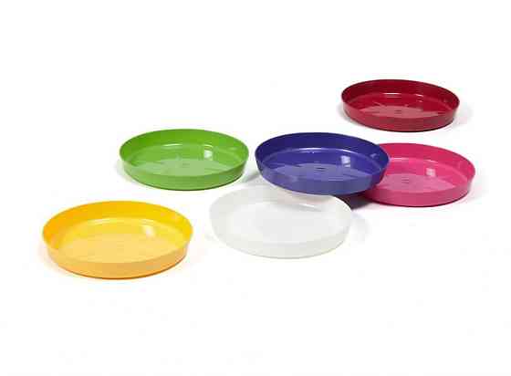 Горщик для квітів з підставкою "Магнолія" 155мм (кольори в асортименті) Харків