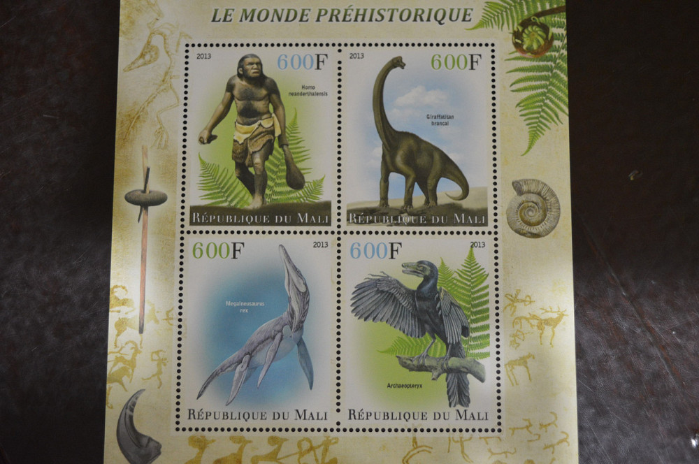 Мали. Марки. Фауна. Блок. 2013 год (В-3) Полтава - изображение 1