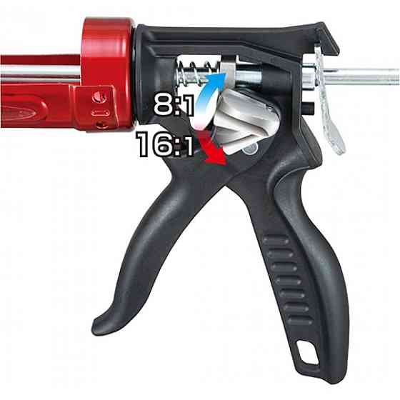 Пістолет для герметика 310мл Tajima Convoy RS Dual Power CNV-RS змінне зусилля (CNV100RS) Одеса