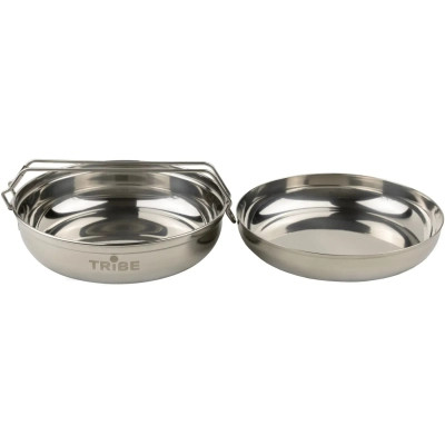 Набір туристичного посуду Tribe Single Set сталевий (T-FG-0009-metal) Вінниця - фото 8