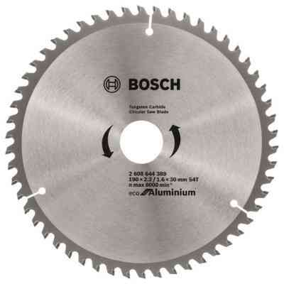 Круг відрізний Bosch Eco for Aluminium 190x2.42/1.6x30мм 54TCG (2.608.644.389) Вінниця