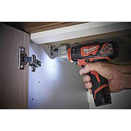 Дрель-шуруповерт аккумуляторный MILWAUKEE, M12 BDDXKIT-202C (+ заряд.устройство, 2 аккум.Х 2Ач, 3 насадки, HD кейс) Одесса