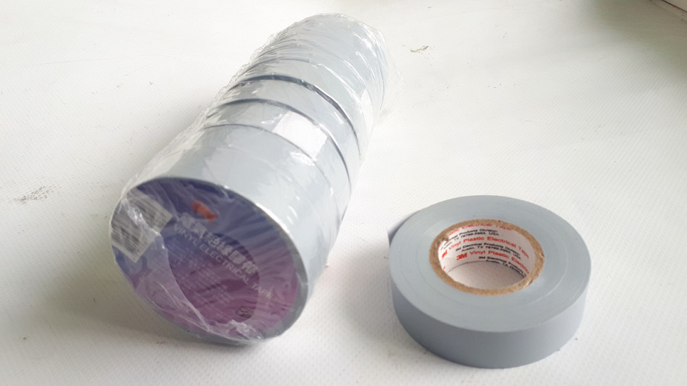 Изолента 3M 25 м x19мм х0,13мм серая Винница - изображение 1