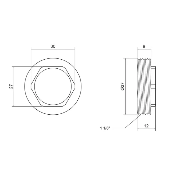 Гайка для смесителя Lidz Repair D-35 LDREP3534773 Киев