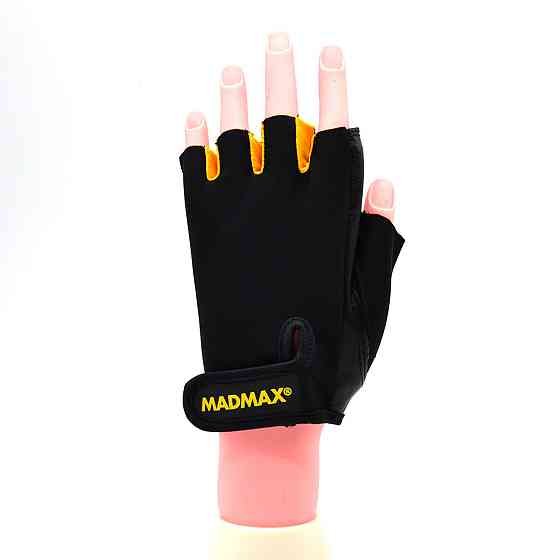 Рукавички для фітнесу MadMax MFG-251 Rainbow Orange M Киев