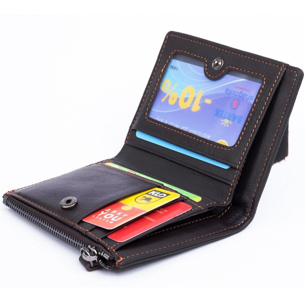 Гаманець чоловічий Vintage 14687 Коричневий Київ - фото 3