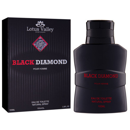 Lotus Valley Мужская туалетная вода Lotus Valley Black Diamond 100 мл Коломыя - изображение 1