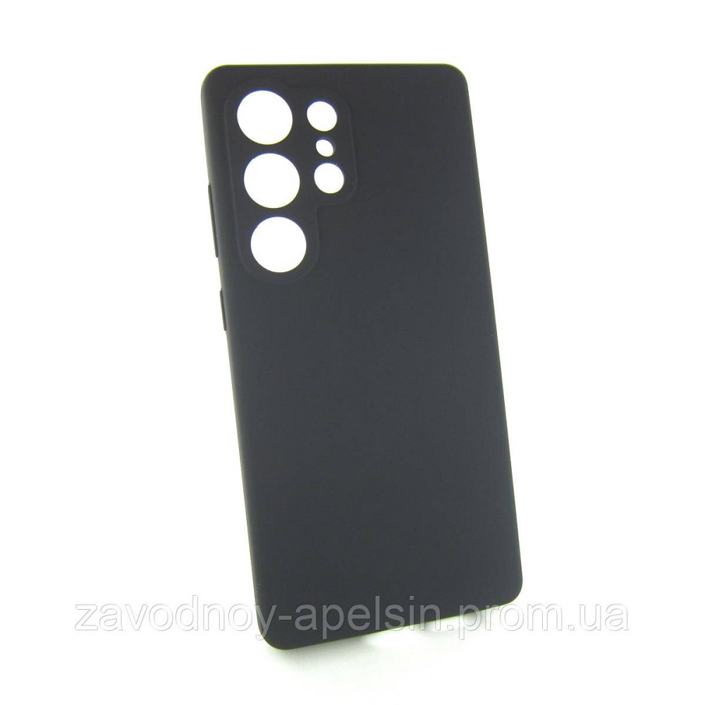 Samsung S25 Ultra S938 Чохол мікрофібра Захист камери (чорний) Одеса - фото 1