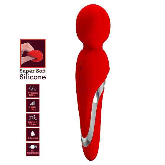 Вібромасажер - Pretty Love Walter Massager Red Sex Aura Київ