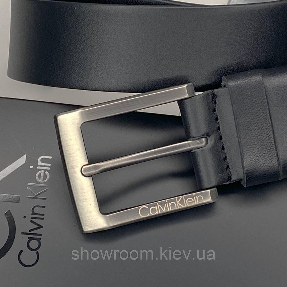 Мужской кожаный брендовый ремень (472) Киев - изображение 5