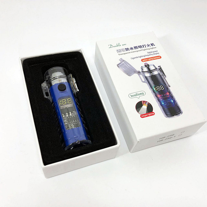 Запальничка Lighter з підзарядкою від USB HL-512, Електроімпульсна акумуляторна запальничка EY-99 Львів - фото 7