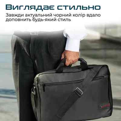 Сумка для ноутбука Promate 15.6" Gear-MB black (gear-mb.black) Вінниця