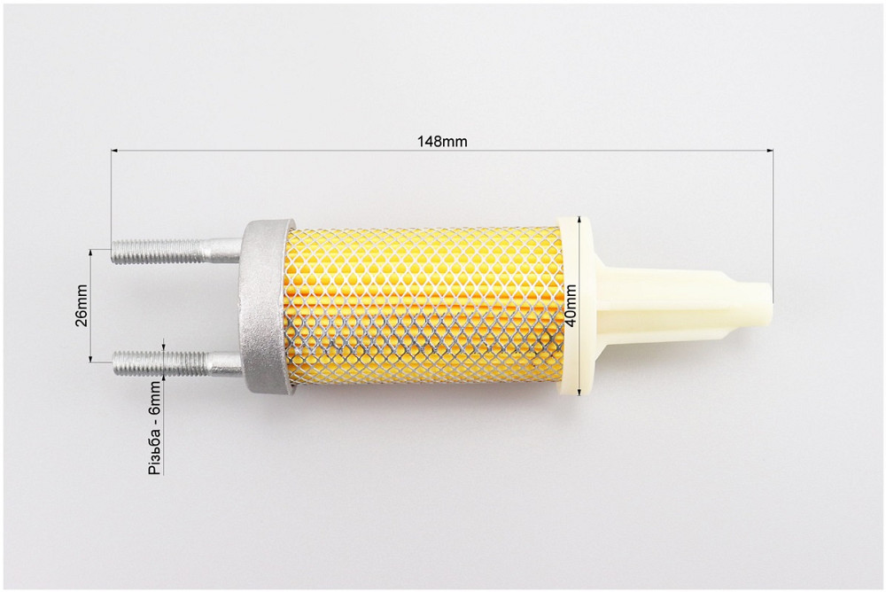Фільтр паливний - елемент 7,5см 178F Київ - фото 3