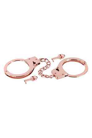 Наручники Fetish Tentation Premium Chick wrist cuffs in rose-gold metal Sex Aura Київ