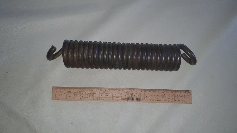 Пружина розтягнення 59х260/335х10 мм. СССР. Харків - фото 1