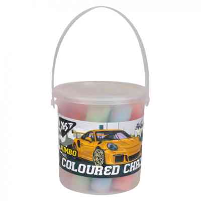 Мел Yes цветной Street Drift 12 шт JUMBO в ведре (400512) Винница