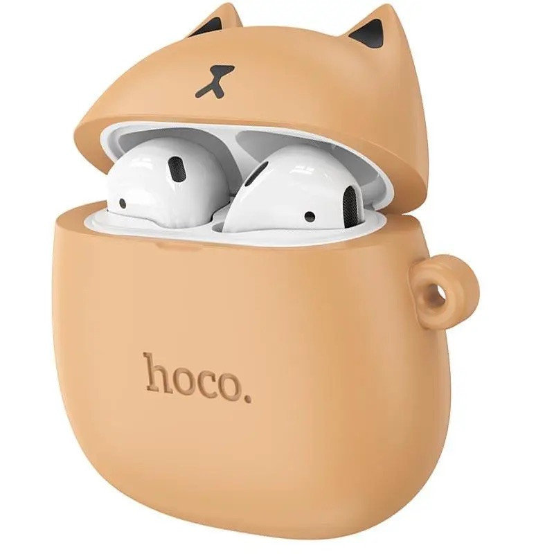 Бездротові навушники HOCO EW45 True wireless stereo headset Caramel Cat Київ - фото 3