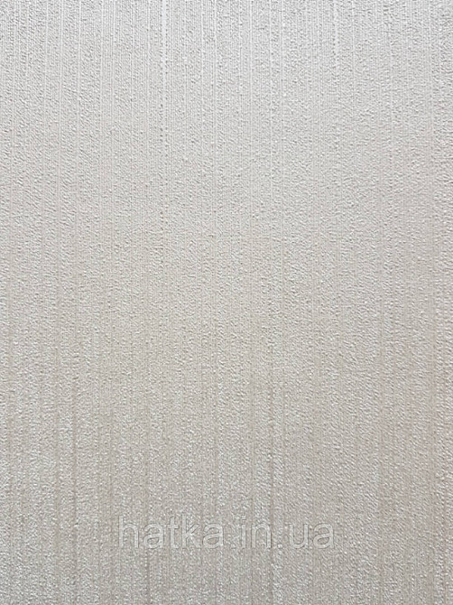 Шпалери вінілові на паперовій основі Sirpi Italian Silk 7 однотонні світло сірі тонка срібна смужка Київ - фото 2