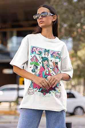 Футболка для хлопчика з аніме принтом Маомао Апотхекарй Діаріес Ессентіал оверсайз (зріст від 165 до 180) Чорний AnimeJ1021m Дніпро