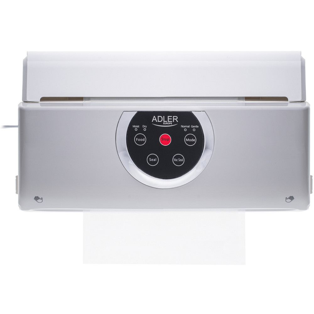 Вакууматор Adler AD 4503 для пакетів,рулонів та контейнерів/ 130Вт/ 30см/ ел. керування/ сірий Винница - изображение 1
