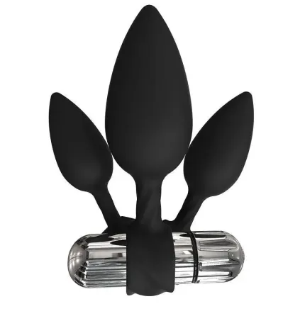 Набір анальних вібропробок Bathmate Anal Training Plugs VIBE, діаметр 2,5 см - 3,1см - 3,8см Львів