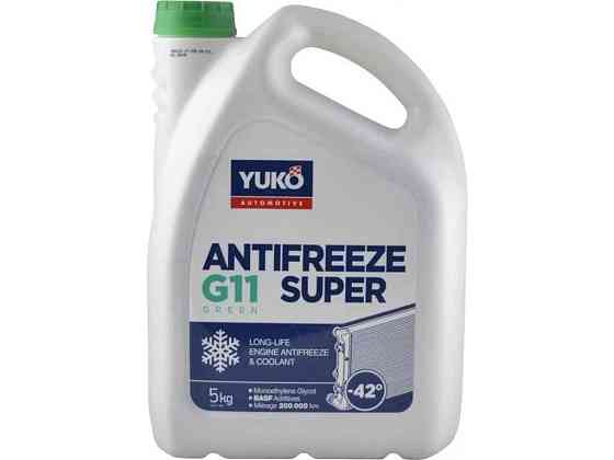 Антифриз ANTIFREEZE-40 (Super G11) зеленый 5кг ТМ Yuko Solmir Киев