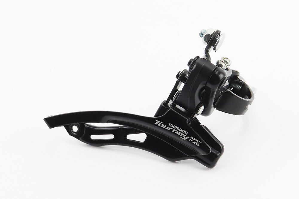 Перемикач ланцюга передній з нижньою тягою, кріпл. 31,8мм, під зірку 42T, FD-TZ 500 Київ - фото 1