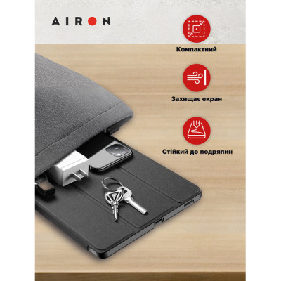 Чехол для планшета AirOn Premium Xiaomi Redmi Pad 10.6" 2022 + Film Black (4822352781087) Винница - изображение 5