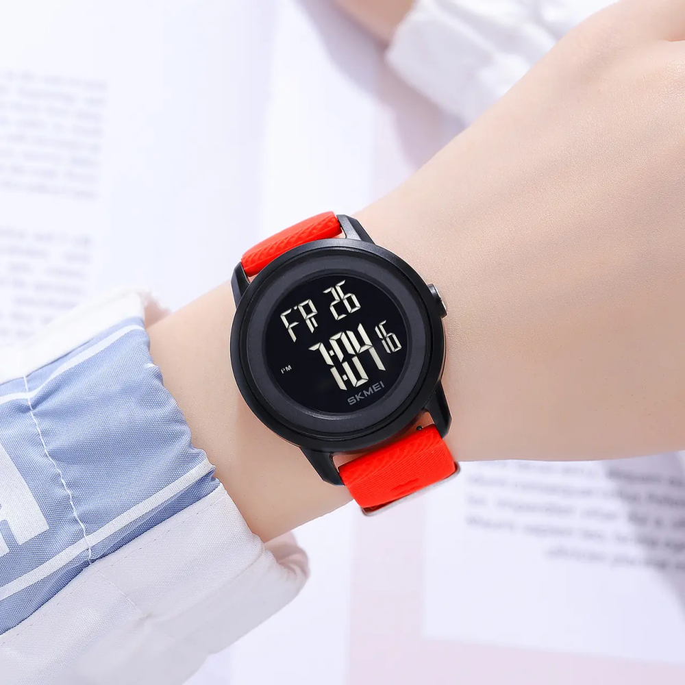 Годинник жіночий наручний спортивний Skmei 2218 Червоний Київ - фото 5