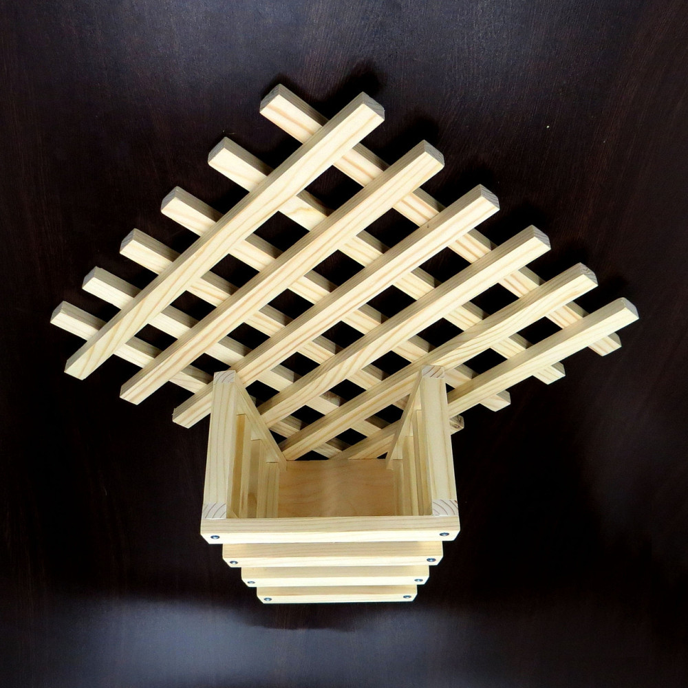 Полиця настінна для квітів "Камасарі" бланже Миколаїв - фото 6