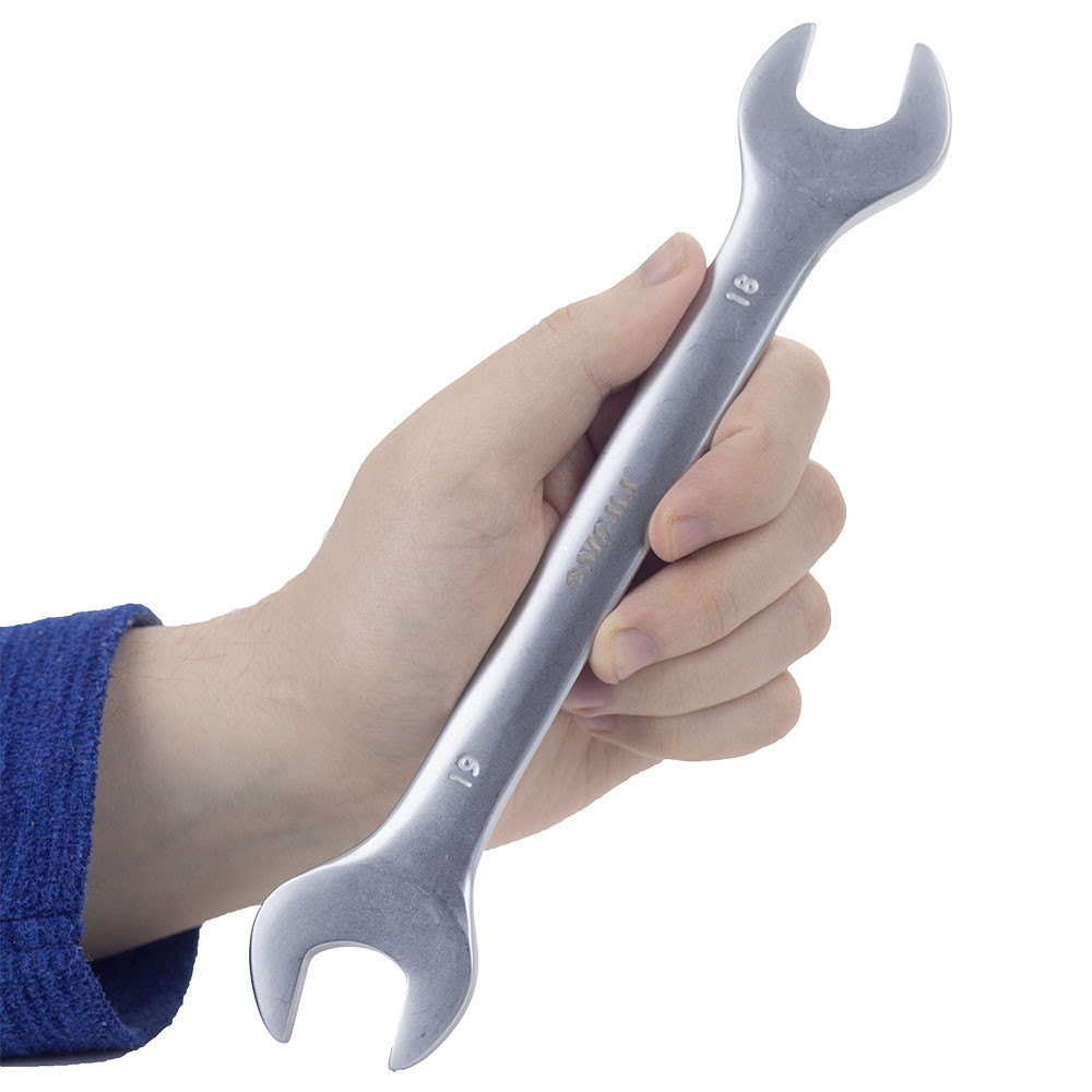 Ключ рожковый 18×19мм CrV SIGMA (6025791) Ровно - изображение 5