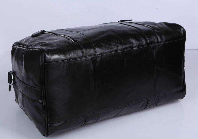 Сумка дорожня Vintage 14135 шкіряна Чорна Київ - фото 6
